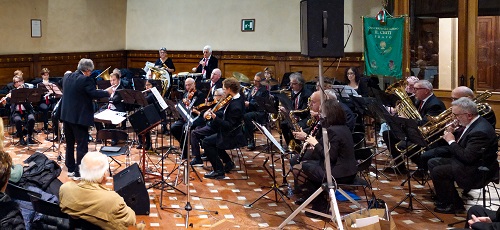 Concerto Auguri alla Città sala consiliare Comune PO 19 dic 2025