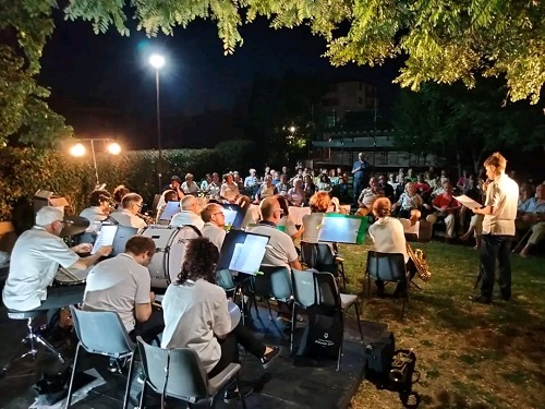 Concerto Suoni tra le trame de LA FANFARINA Gualchiera di Cioano 24 giugno 2025.