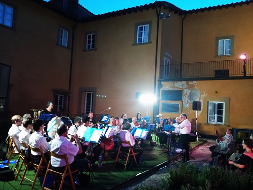 Concerto serale Giardino Buonamici 16 luglio 2024.