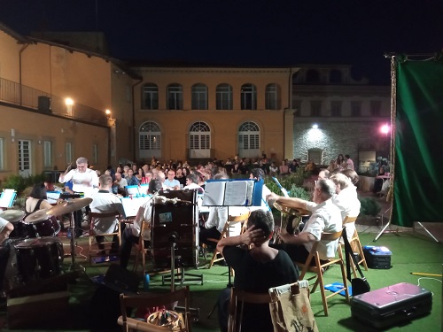 Concerto serale Giardino Buonamici 16 luglio 2024.