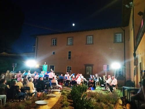 Concerto serale Giardino Buonamici 16 luglio 2024.