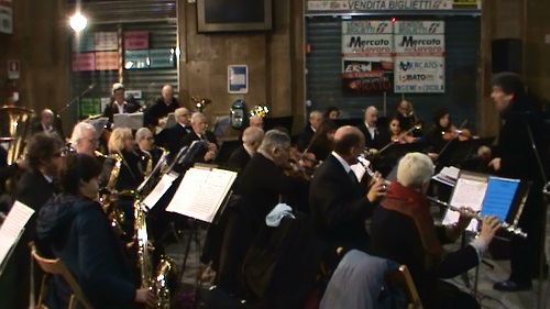 Concerto di Capodanno alla Stazione Centrale Prato 1 gennaio 2015